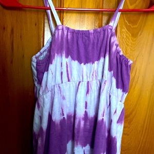 Hand dyed dress